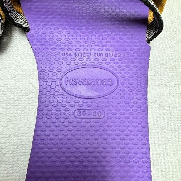 Havaianas Slides Purple Mustard - Picture 4 of 6